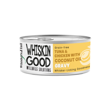 WhiskinGood Wellness Solutions Tuna & Chic w/Coconut Oil Gravy 70g